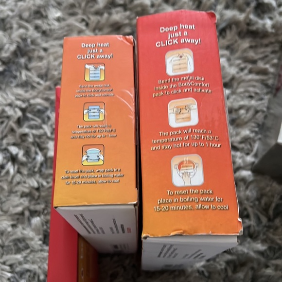 Body comfort complete heat packs new in box - Picture 6 of 7